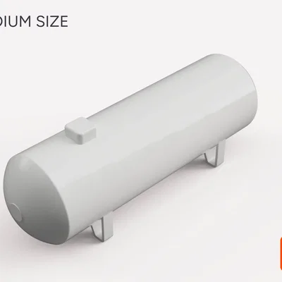Bồn chứa khí LPG · Tỷ lệ N Scale