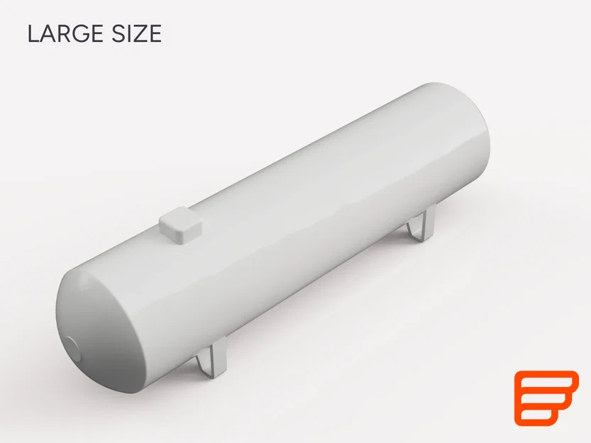 Bồn chứa khí LPG · Tỷ lệ N Scale - Image 5