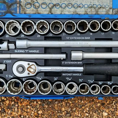 Khay nhựa thay thế cho bộ đầu tuýp Kinchrome 40 chi tiết
