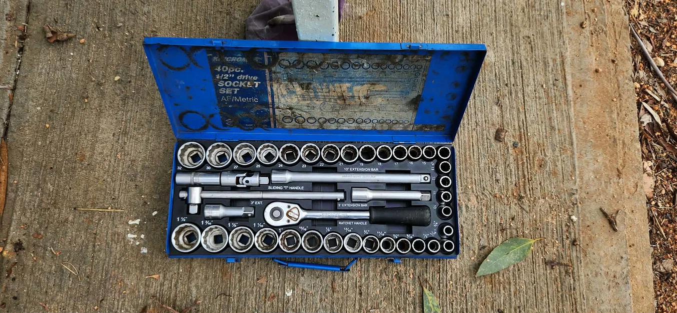 Khay nhựa thay thế cho bộ đầu tuýp Kinchrome 40 chi tiết - Image 3