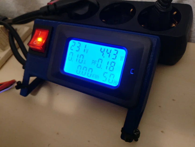 Vỏ đồng hồ đo điện cho máy in 3D (3D Printer Power Meter Case) - Image 1
