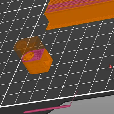 Cơ cấu khớp nối cầu chuyển động linh hoạt in 3D đa vật liệu