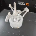 Cơ cấu khớp nối cầu chuyển động linh hoạt in 3D đa vật liệu - Thumbnail 3