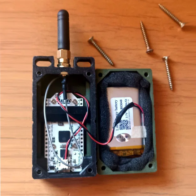 Vỏ Case Heltec V3-2k + 1 pin 103450 - Image 9