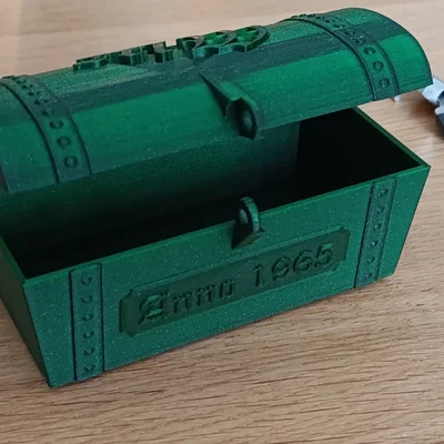 Mô hình Rương kho báu (Treasure Chest) độc đáo