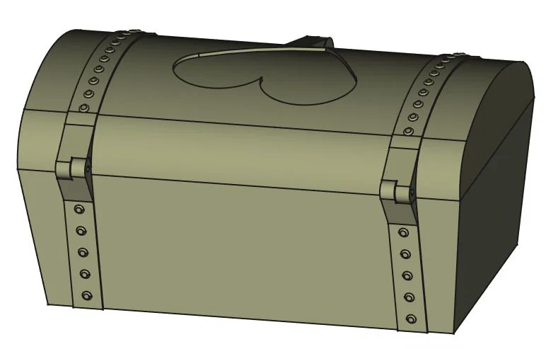 Mô hình Rương kho báu (Treasure Chest) độc đáo - Image 5