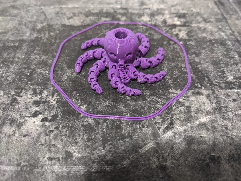 Mô hình hạt trang trí bạch tuộc mini dễ thương (Cute Octopus Bead) - Image 2