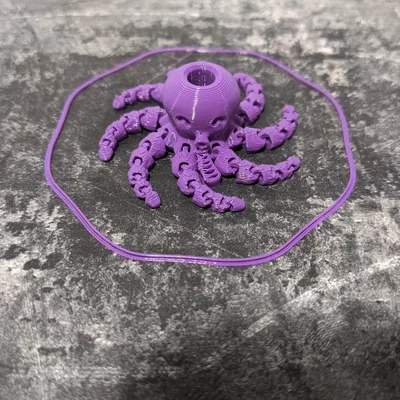 Mô hình hạt trang trí bạch tuộc mini dễ thương (Cute Octopus Bead)