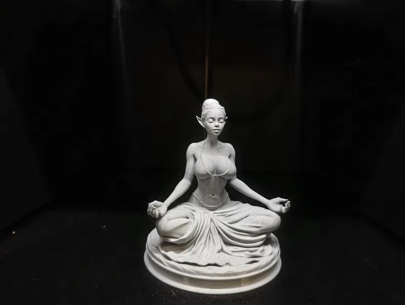 Zen Elf Muse – Tượng Nàng Elf Thiền Định & An Nhiên - Image 2
