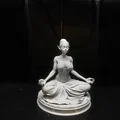 Zen Elf Muse – Tượng Nàng Elf Thiền Định & An Nhiên - Thumbnail 2
