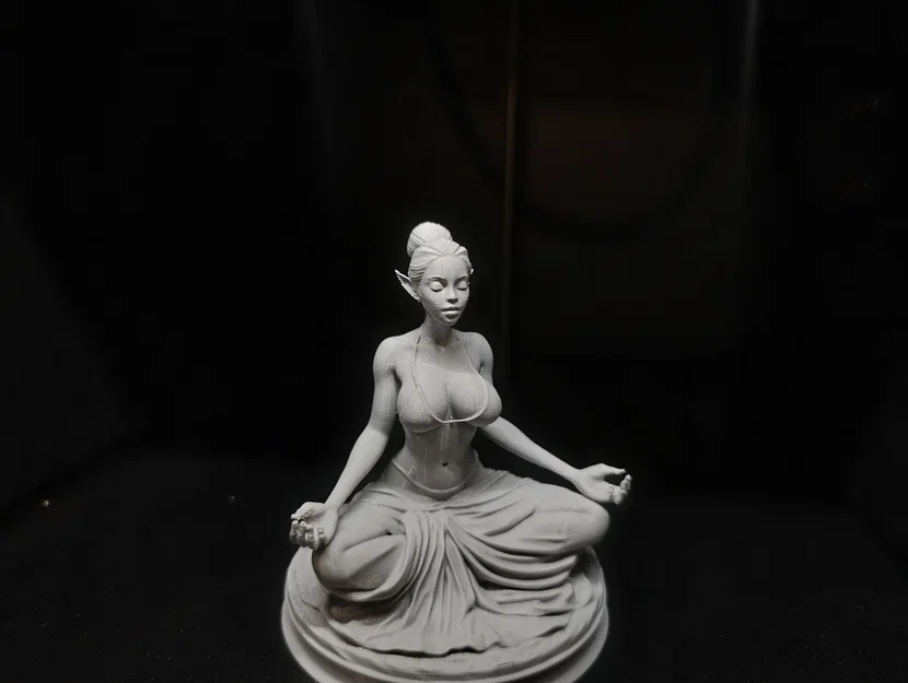 Zen Elf Muse – Tượng Nàng Elf Thiền Định & An Nhiên - Image 3