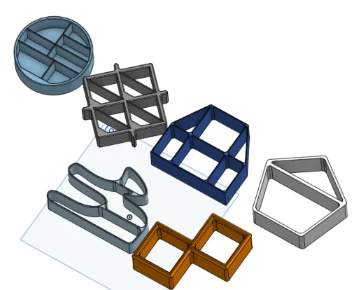 Bộ kệ mini đa năng - Giải pháp sắp xếp đồ dùng thông minh - Image 1