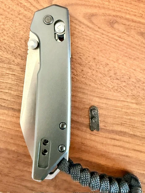Nắp che khe kẹp dao cho Kershaw Iridium Mini - Image 1