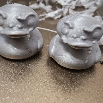 Mô hình chú vịt độc lạ Restarted Duck in 3D cực chất
