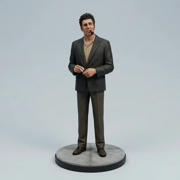 Mô hình 3D nhân vật Cosmo Kramer từ Seinfeld 1989 cực đẹp - Image 1