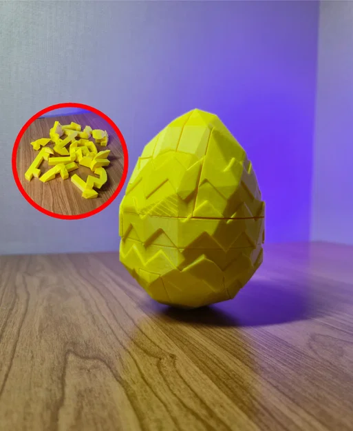 Easter Egg 3D Puzzle – Trứng Phục Sinh Lắp Ráp 15 Mảnh - Image 1