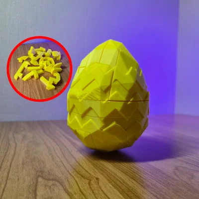 Easter Egg 3D Puzzle – Trứng Phục Sinh Lắp Ráp 15 Mảnh