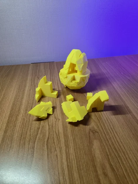 Easter Egg 3D Puzzle – Trứng Phục Sinh Lắp Ráp 15 Mảnh - Image 3