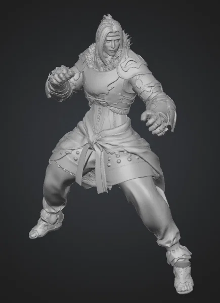 Mô hình 3D nhân vật Striker từ game Black Desert Online cực chất - Image 2