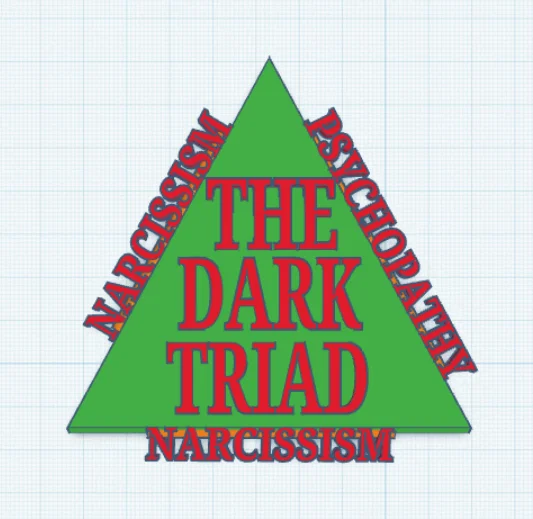 Mô hình trang trí The Dark Triad in 3D độc đáo - Image 1