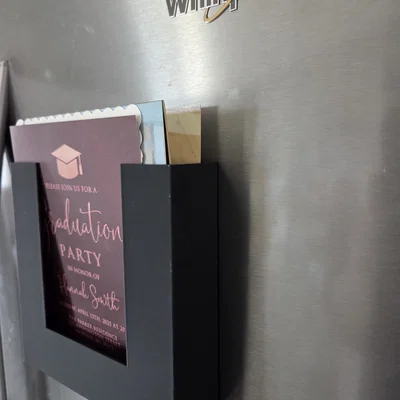 Khay đựng thiệp gắn tủ lạnh (Fridge Card Holder)