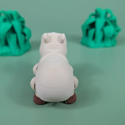 Capybara - Mô hình móc khóa cử động linh hoạt