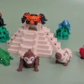 Capybara - Mô hình móc khóa cử động linh hoạt - Thumbnail 8