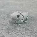 Móc khóa chuột lang nước (Capybara) cử động được - Tương thích mắt thủy tinh 6mm - Thumbnail 5