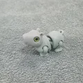 Móc khóa chuột lang nước (Capybara) cử động được - Tương thích mắt thủy tinh 6mm - Thumbnail 7