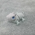 Móc khóa chuột lang nước (Capybara) cử động được - Tương thích mắt thủy tinh 6mm - Thumbnail 9