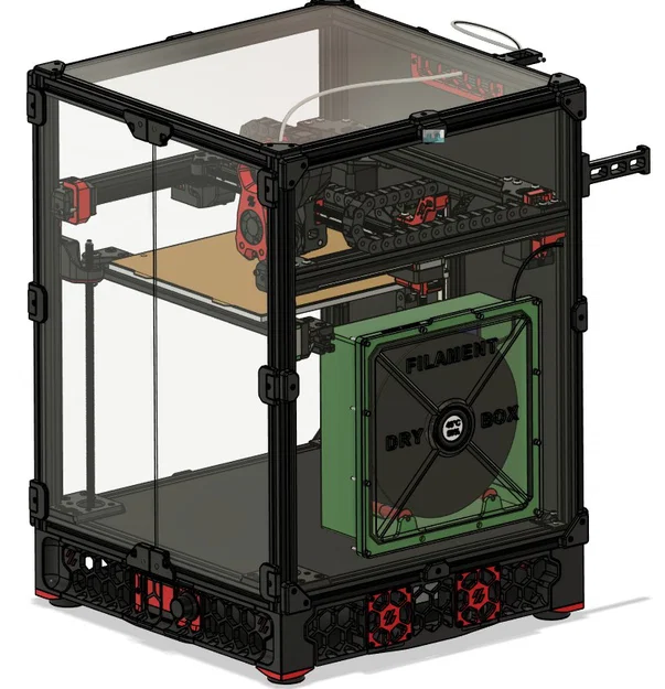 Bản mod Dry Box gắn hông cho Voron Trident và các dòng máy tương đương - Image 3