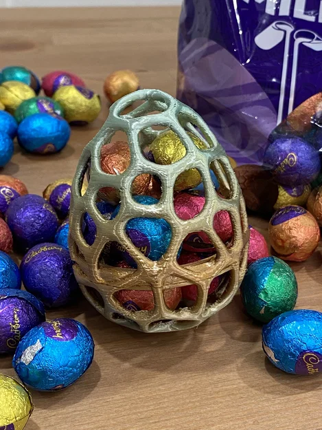 Hộp Đựng Trứng Phục Sinh Kiểu Voronoi - Image 1