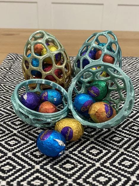 Hộp Đựng Trứng Phục Sinh Kiểu Voronoi - Image 3