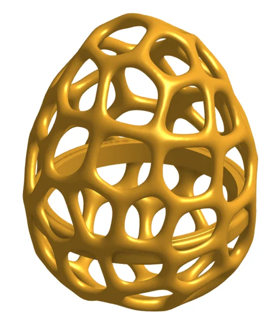 Hộp Đựng Trứng Phục Sinh Kiểu Voronoi - Image 6