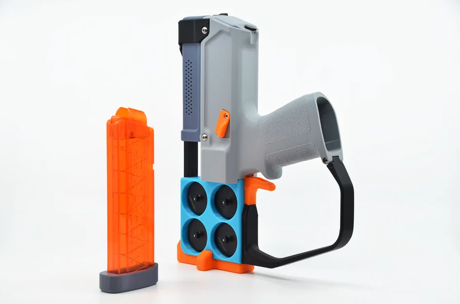 TARO Foam Dart Blaster - Súng bắn đạn xốp Flywheel điều khiển bằng Arduino - Image 4