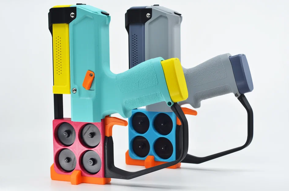 TARO Foam Dart Blaster - Súng bắn đạn xốp Flywheel điều khiển bằng Arduino - Image 6