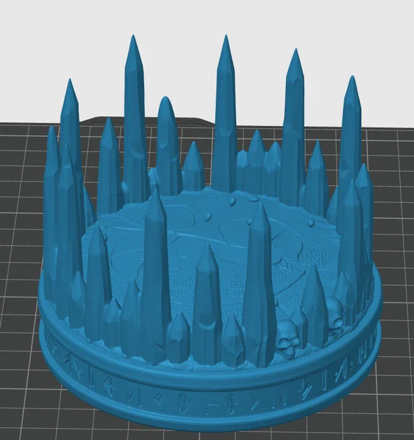 Đế mô hình Skulls and Ice tinh xảo cho Tabletop RPG - Image 3