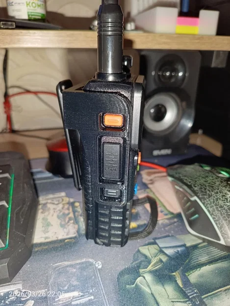 Khung bảo vệ nút bấm cho bộ đàm Baofeng UV-5RH/RM - Image 2