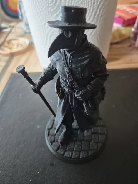 Mô Hình Tượng Bác Sĩ Dịch Hạch Thời Trung Cổ - Black Death Bubonic - Image 2