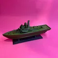 Mô hình tàu chiến 3D ấn tượng - File STL cho người yêu quân sự - Thumbnail 1