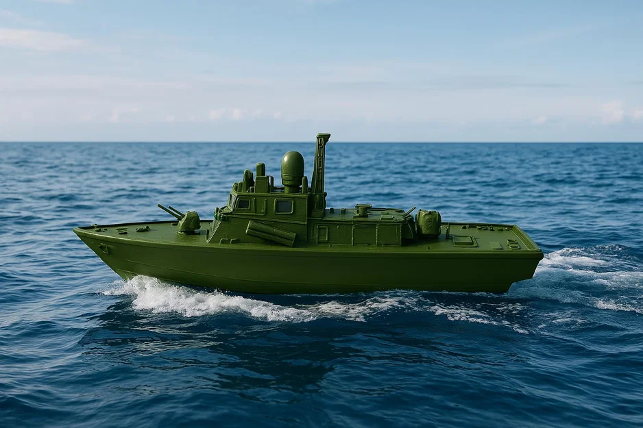 Mô hình tàu chiến 3D ấn tượng - File STL cho người yêu quân sự - Image 2
