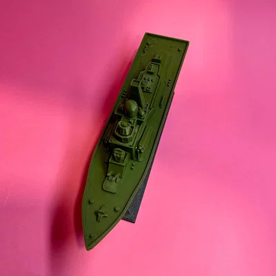 Mô hình tàu chiến 3D ấn tượng - File STL cho người yêu quân sự