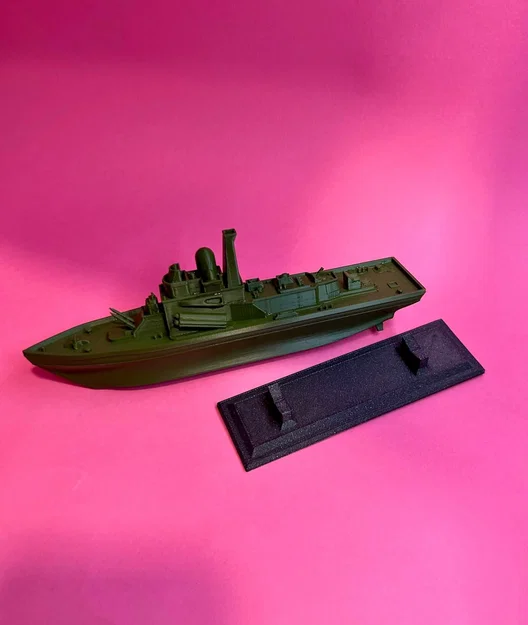 Mô hình tàu chiến 3D ấn tượng - File STL cho người yêu quân sự - Image 6
