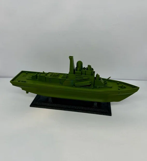 Mô hình tàu chiến 3D ấn tượng - File STL cho người yêu quân sự - Image 8