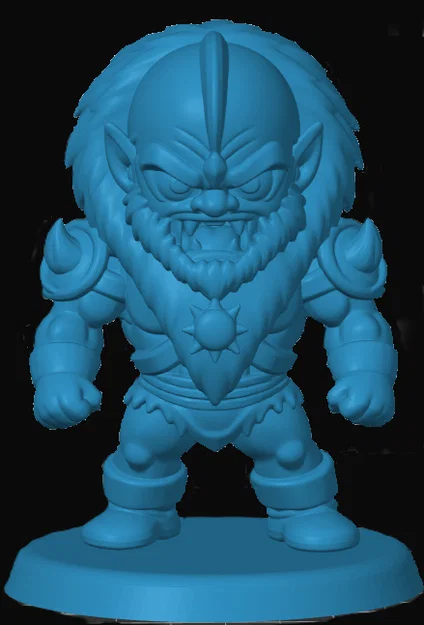 Mô hình Beastman phong cách Chibi độc đáo - In 3D ấn tượng - Image 1