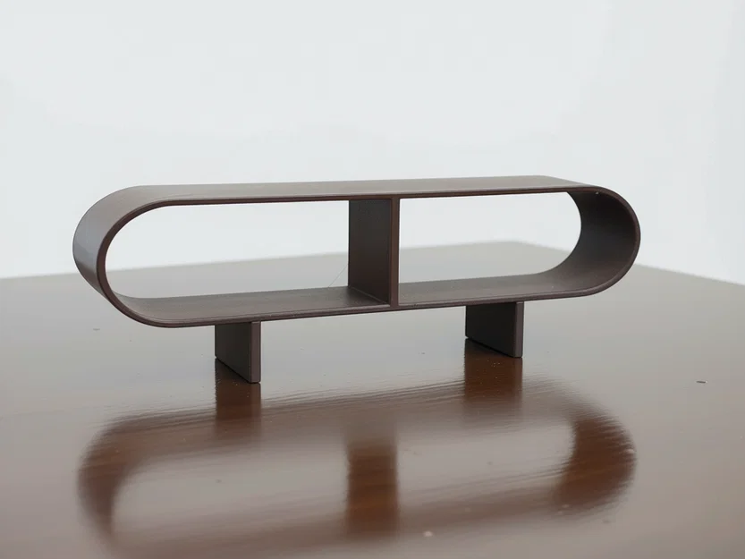 Mẫu bàn trang trí 1/12 Round Side Console in 3D cho nhà búp bê - Image 1