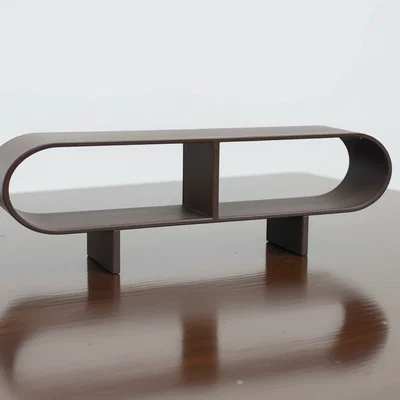 Mẫu bàn trang trí 1/12 Round Side Console in 3D cho nhà búp bê