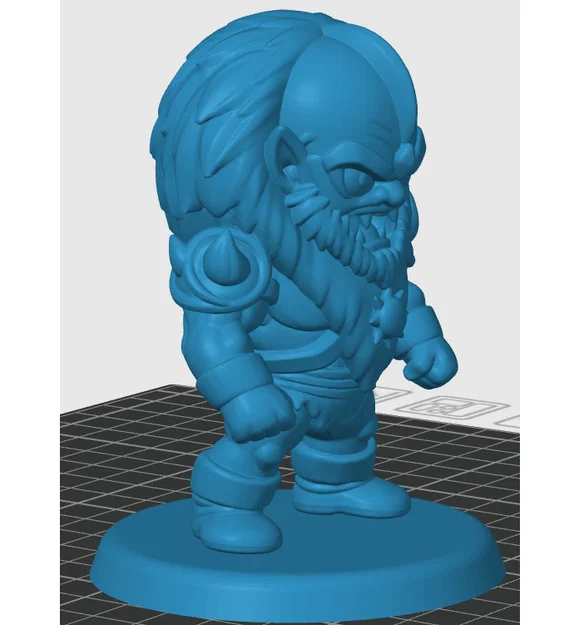 Mô hình Beastman phong cách Chibi độc đáo - In 3D ấn tượng - Image 2