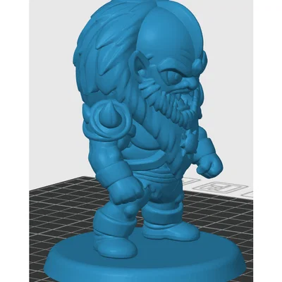 Mô hình Beastman phong cách Chibi độc đáo - In 3D ấn tượng