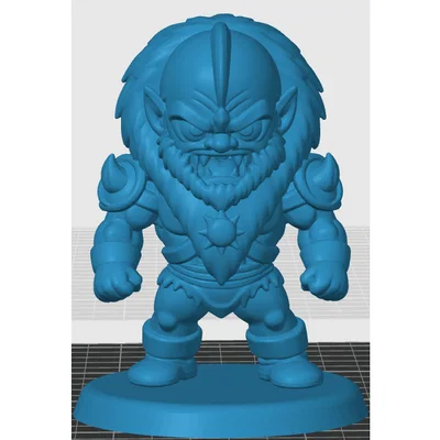 Mô hình Beastman phong cách Chibi độc đáo - In 3D ấn tượng